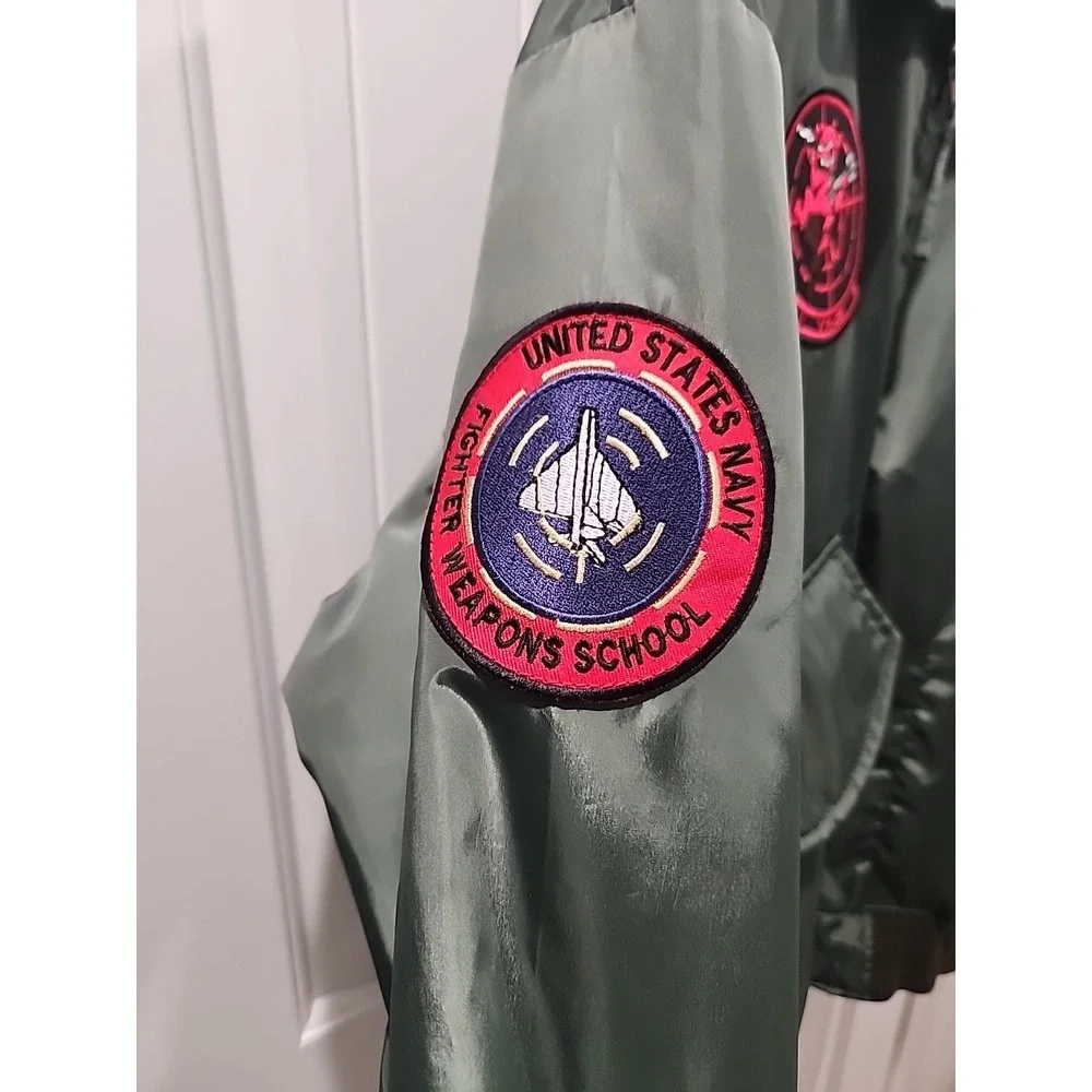 NEW Tom Cruise Top Gun Maverick Flight‎ Bomber Jacket Jet Pilot Jacket 3X